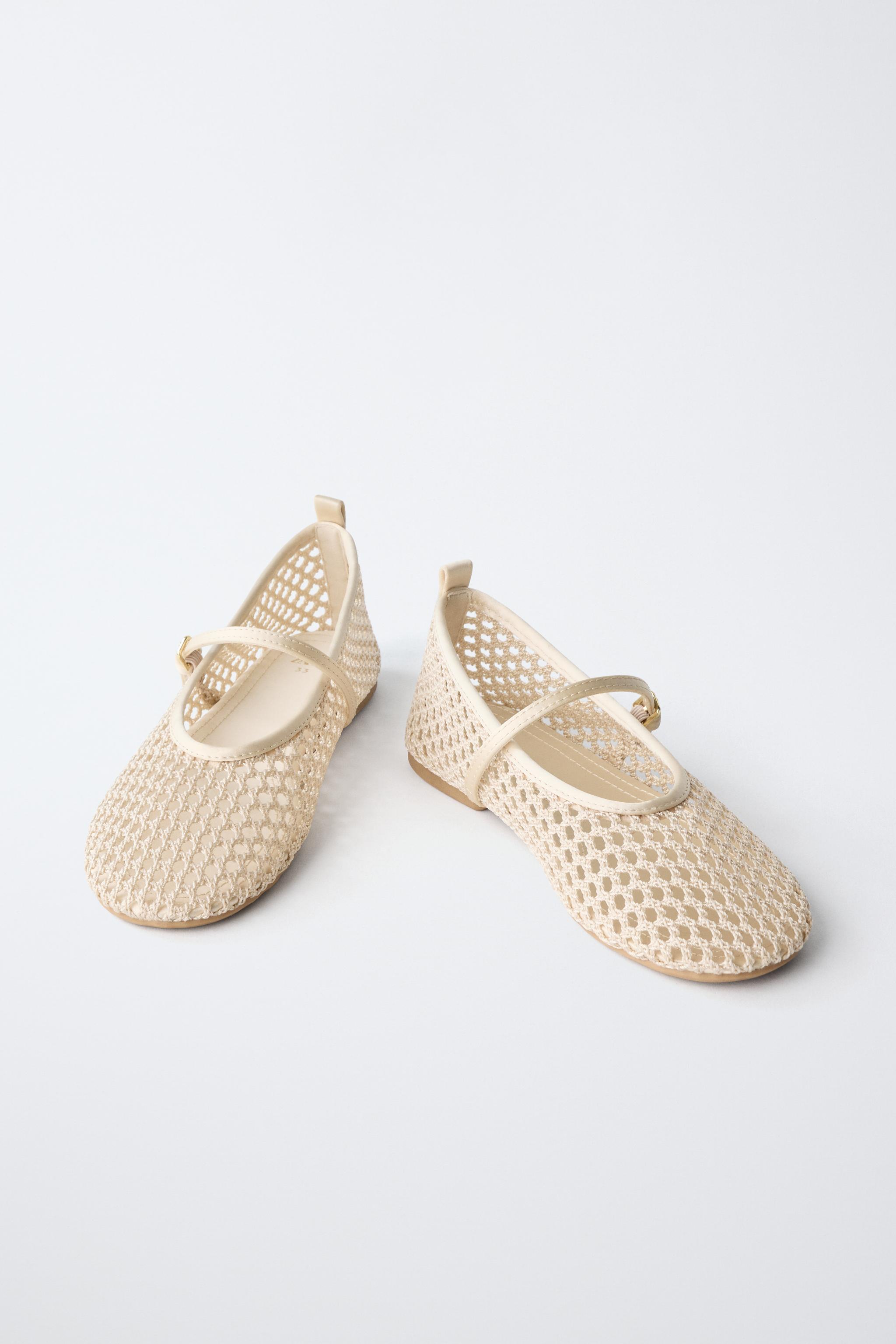 MESH BALLET FLATS